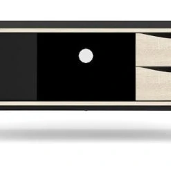 Tvilum Stubbe Tv-taso 120 Musta/tammi -Veke Myymälä 88206gmak 743592