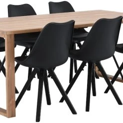 Veke Honka-Bergen 6-hengen Ruokailuryhmä Antiikki/musta -Veke Myymälä 91600606 1001023 2