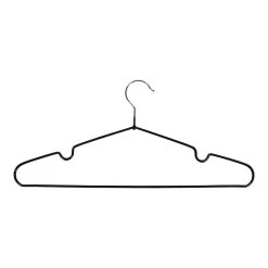 House Nordic Massa Vaateripustin Musta (10kpl Paketti) -Veke Myymälä 9955010 1