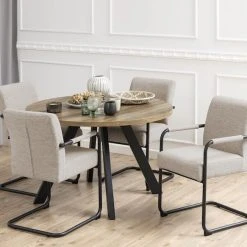 Ei Brändiä Adele Tuoli Beige Monza 60, Mustat Jalat -Veke Myymälä Adele tuol beige monza 60 mustt jalat miljoo2