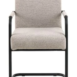 Ei Brändiä Adele Tuoli Beige Monza 60, Mustat Jalat -Veke Myymälä Adele tuoli beige monza 60 mustat jalat edesta