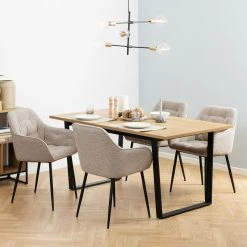 Ei Brändiä Amble Ruokapöytä 160x90 Cm Villitammi 12 Ei Brändiä Amble Ruokapöytä 160x90 Cm Villitammi -Veke Myymälä Amble ruokapoyta 160x90cm villitammi 3