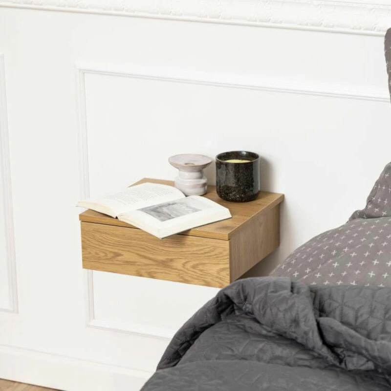 Ei Brändiä Avignon Yöpöytä 1-laatikolla Tammi 6 Ei Brändiä Avignon Yöpöytä 1-laatikolla Tammi - Image 4