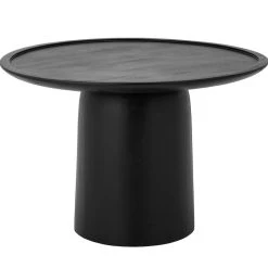 Bloomingville Sevilla Pyöreä Sohvapöytä Ø76 Cm Musta