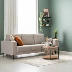 Day Retro Sohvapöytä Pyöreä 55 Cm Musta/tammi