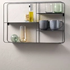 Day Seinähylly 57x40x10 Cm Musta -Veke Myymälä Day seinahylly 57x40x10 cm musta 4