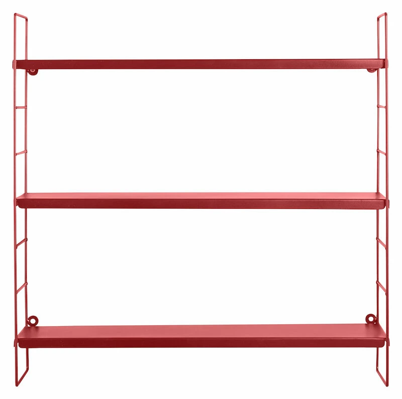 Day Seinähylly 3-hyllyllä Punainen 7 Day Seinähylly 3-hyllyllä Punainen - Image 5