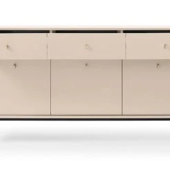 Eureka Fine Senkki 153x39x83 Cm Beige -Veke Myymälä Fine senkki edesta laatikot auki