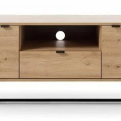 Eureka Fore Tv-taso 153x39x54 Cm Tammi/musta