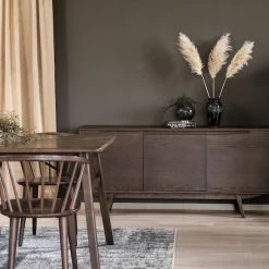 Rowico Graham Senkki 160 Tummanruskea Tammi -Veke Myymälä Graham senkki20Ruskea2011893920 4