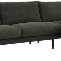 Veke Huurre Divaanisohva Oikea Tummanvihreä,Bloq 162,Jalka J-138 Musta -Veke Myymälä HUURRE 02R BL162 1