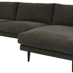Veke Huurre Divaanisohva Oikea Tummanvihreä,Bloq 162,Jalka J-138 Musta -Veke Myymälä HUURRE 02R BL162 3