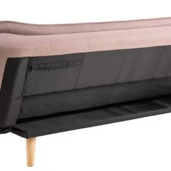 Veke Halaus 3-istuttava Vuodesohva Roosa Sawana 61