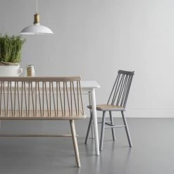 Hans K ZigZag Jatkettava Ruokapöytä 140x90+53cm Valkoinen -Veke Myymälä Hans K ZigZag poyta suorakulm. 14053x90cm valkoinen miljoo 1