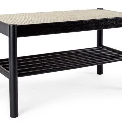 Veke Harland Kenkäteline Musta/rottinki -Veke Myymälä Harland kenkateline musta rottinki 2