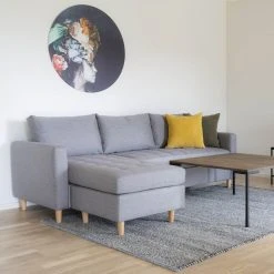 House Nordic Firenze Divaanisohva Vaaleanharmaa Hugo 10