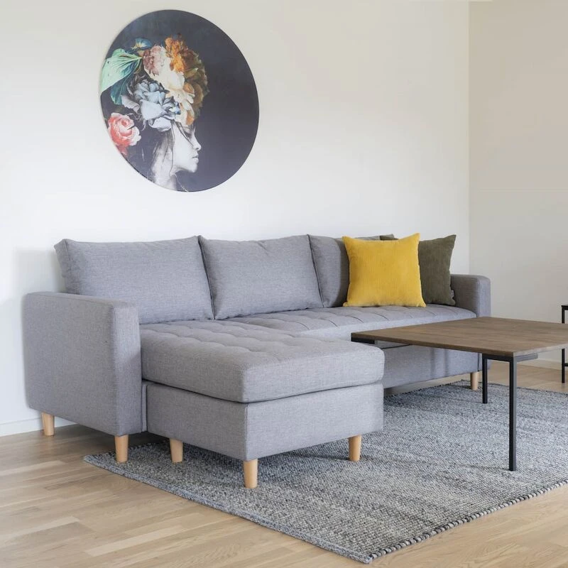 House Nordic Firenze Divaanisohva Vaaleanharmaa Hugo 10 3 House Nordic Firenze Divaanisohva Vaaleanharmaa Hugo 10