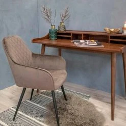 House Nordic Harbo Tuoli Ruskea Sametti -Veke Myymälä House nordic harbo tuoli ruskea sametti 1