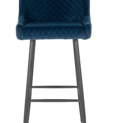 House Nordic Dallas Samettinen Baarituoli Tummansininen -Veke Myymälä House nordic samettinen baarituoli tummansininen 2