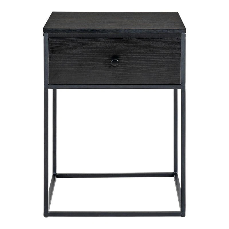 House Nordic Vita Yöpöytä 1-laatikolla Musta 3 House Nordic Vita Yöpöytä 1-laatikolla Musta