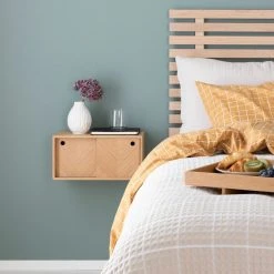 Hübsch Herringbone Seinäkaappi 40x20 Cm, Tammi