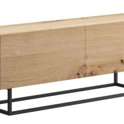 Eureka Jalo Tv-taso 120x37 Cm Tammi/musta -Veke Myymälä Jalo tv taso 120 tammi musta