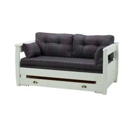 Veke Janne Laveripaketti 2-istuttava Kuultovalkoinen, Shakira Punainen Patjoilla