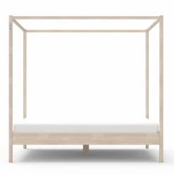 Veke Kehä Sänky 160x200 Cm Lakattu Koivu -Veke Myymälä Keha sanky 160x200 koivu 5 1 1