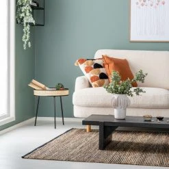 Veke Jäkälä 3-istuttava Sohva Luonnonvalkoinen Himalaya 904, öljytty Tammi Jalat -Veke Myymälä Kera puorea rottinki apupoyta miljoossa web 15