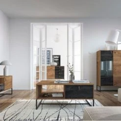 Eureka Kero Sohvapöytä Tammi/harmaa