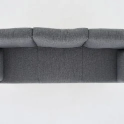 Kiteen Notte Vuodesohva 190 Cm Valkoinen/ Harmaa Patjasarja