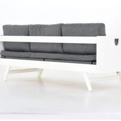 Kiteen Notte Vuodesohva 190 Cm Valkoinen/ Harmaa Patjasarja -Veke Myymälä Kiteen Notte vuodesohva 200 cm valkoinen harmaa patjasarja 6 0