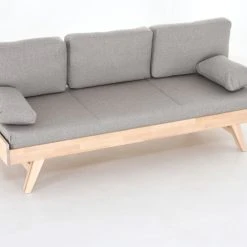 Kiteen Notte Vuodesohva Ilman Käsinojia Koivu/ Beige -Veke Myymälä Kiteen Notte vuodesohva ilman kasinojia 200 cm koivu beige 1 2