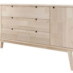 Kiteen Notte Senkki 160x36x75 Cm Koivu/lakattu 7 Kiteen Notte Senkki 160x36x75 Cm Koivu/lakattu -Veke Myymälä Kiteen notte senkki 160cm koivu 2