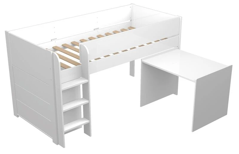 Veke Kiuru Kirjoituspöytä Pyörillä Valkoinen 5 Veke Kiuru Kirjoituspöytä Pyörillä Valkoinen - Image 3