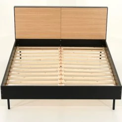 Veke Koto Sänky 160x200 Cm Musta/tammi 13 Veke Koto Sänky 160x200 Cm Musta/tammi -Veke Myymälä Koto sanky 160x200 cm musta tammi 6411940 0 2