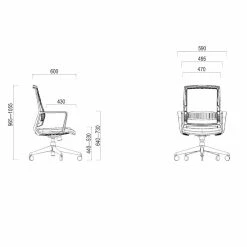 Tenstar Joel Työtuoli Musta -Veke Myymälä LQ84KU3w