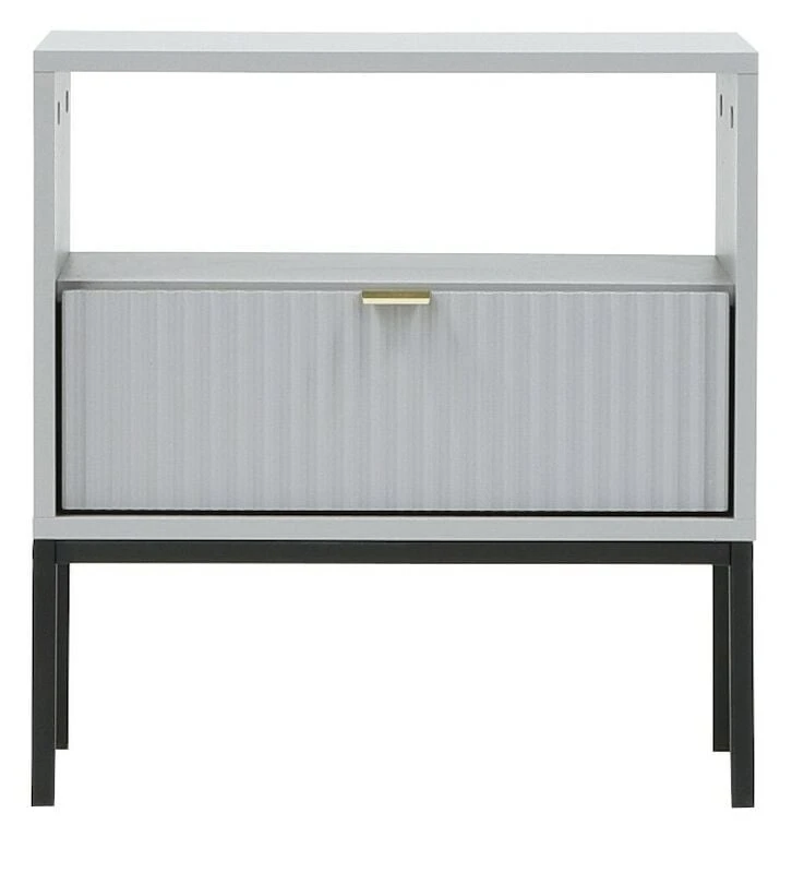 Eureka Latte Yöpöytä 54x39 Cm Harmaa 6 Eureka Latte Yöpöytä 54x39 Cm Harmaa - Image 4