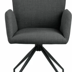 Ei Brändiä Laura Tuoli Tummanharmaa Basel 19, Mustat Jalat 12 Ei Brändiä Laura Tuoli Tummanharmaa Basel 19, Mustat Jalat -Veke Myymälä Laura tuoli tummanharmaa Basel19 1