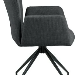 Ei Brändiä Laura Tuoli Tummanharmaa Basel 19, Mustat Jalat 11 Ei Brändiä Laura Tuoli Tummanharmaa Basel 19, Mustat Jalat -Veke Myymälä Laura tuoli tummanharmaa Basel19 2