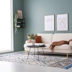 Day Air Seinähylly Musta -Veke Myymälä Lenni puuvillamatto miljoossa web 4