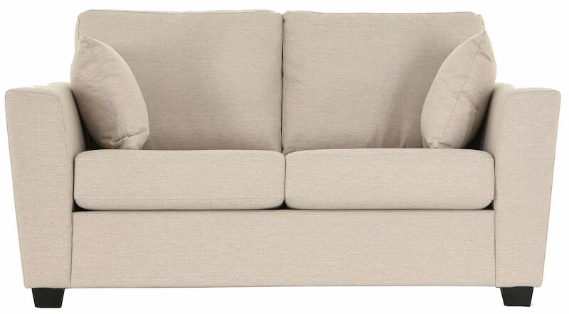 Veke Migo 2-istuttava Sohva Beige Inari 22 Kangas Wenge Jalat 4 Veke Migo 2-istuttava Sohva Beige Inari 22 Kangas Wenge Jalat - Image 2