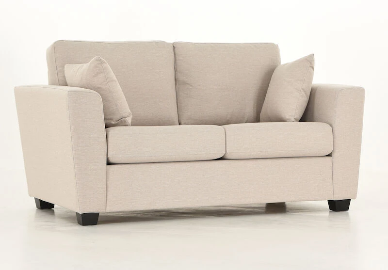 Veke Migo 2-istuttava Sohva Beige Inari 22 Kangas Wenge Jalat 5 Veke Migo 2-istuttava Sohva Beige Inari 22 Kangas Wenge Jalat - Image 3