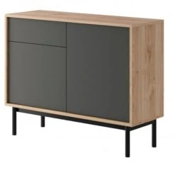 Eureka Milo Senkki 104x39 Cm Tammi/harmaa