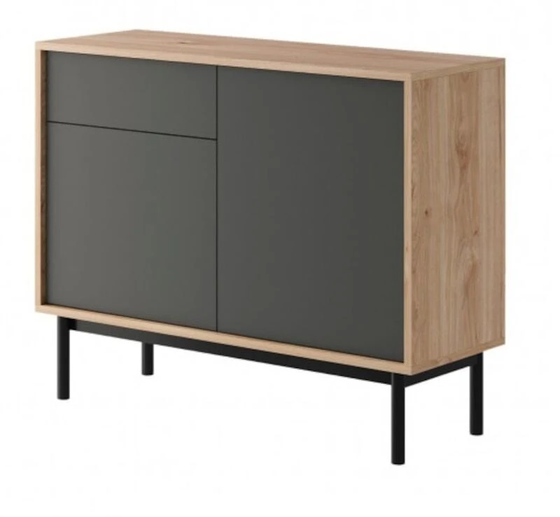 Eureka Milo Senkki 104x39 Cm Tammi/harmaa 3 Eureka Milo Senkki 104x39 Cm Tammi/harmaa