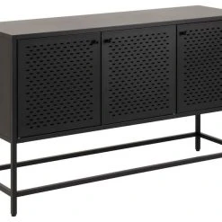 Ei Brändiä Newcastle Senkki 125x40x75 Cm Mattamusta -Veke Myymälä Newcastle senkki mattamusta