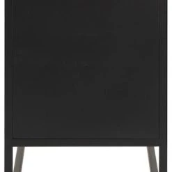 Ei Brändiä Newcastle Senkki 125x40x75 Cm Mattamusta -Veke Myymälä Newcastle senkki mattamusta 7