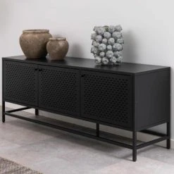 Ei Brändiä Newcastle Tv-taso 160x40x60 Cm Mattamusta 10 Ei Brändiä Newcastle Tv-taso 160x40x60 Cm Mattamusta -Veke Myymälä Newcastle tv taso mattamusta miljoo