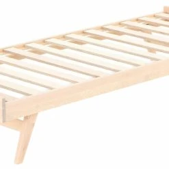 Kiteen Notte Runkosänky 80x200 Cm Lakattu Koivu -Veke Myymälä Notte runkosanky 80x200 cm lakattu koivu 2 1