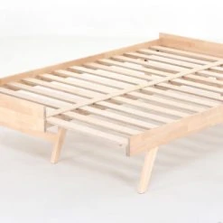 Kiteen Notte Vuodesohvan Runko Ilman Käsinojia 190x75/140, Koivu/lakattu